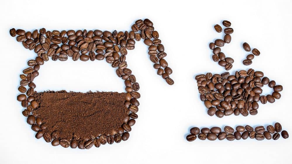 Coffee beans art