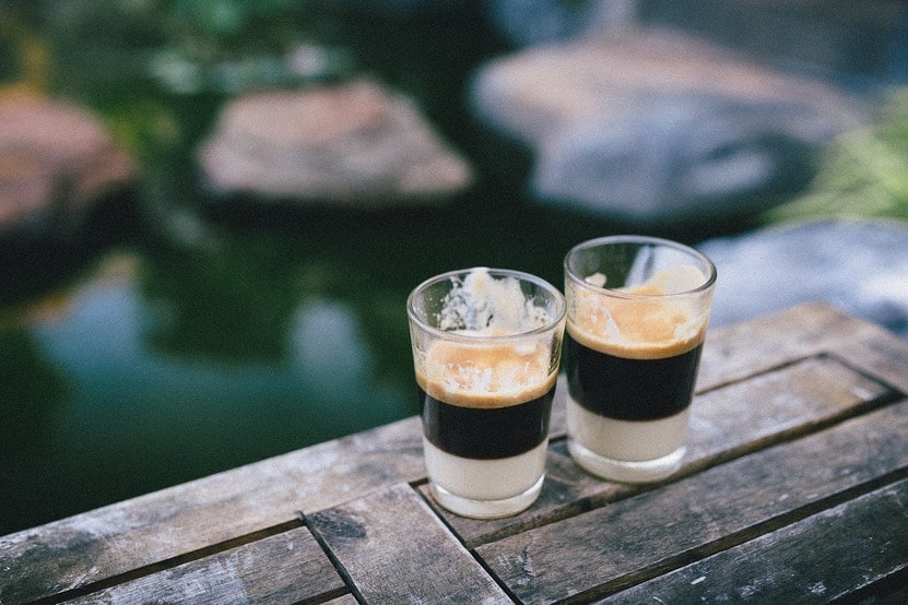 shots de espresso